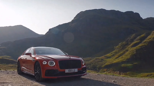 最新宾利飞驰，与自然美景的浪漫之旅