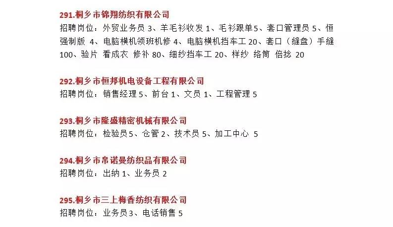 桐乡赶集网最新招聘及求职步骤指南