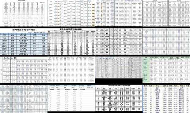 最新火车时刻查询,统计信息解析说明_原型版94.410