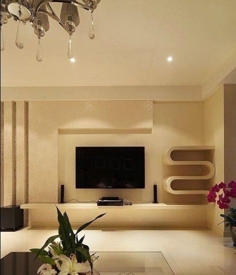 最新电视背景墙效果图,打造温馨家居日常