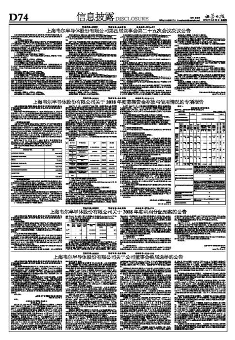 韦尔股份最新公告揭秘,重大更新与行业动态一网打尽!