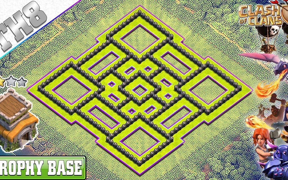 部落冲突8本最新阵型深度解析,小巷防御艺术之旅